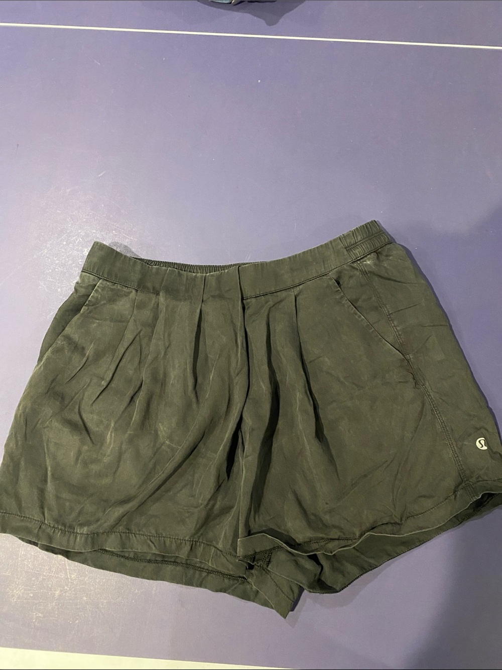 lululemon athletica Dark Olive High-Waist Women's Shorts